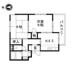 アーバンライフフミの物件間取画像